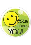 Kapesní zrcátko – Jesus loves you!