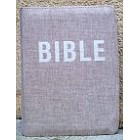 Bible ČEP s DT - zip, přírodní plátno
