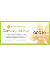 Dárkový poukaz v hodnotě 1000 Kč