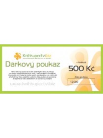 Dárkový poukaz v hodnotě 500 Kč