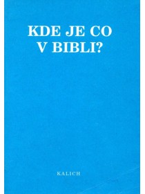 Kde je co v Bibli