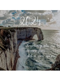 Kalendář 2024 Hospodin je síla má i moje píseň