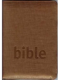 Bible Český studijní překlad - se zipem, bronzová (1152)