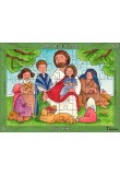 Puzzle Ježíš s dětmi
